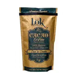 Lok Cacao en Polvo 100% Natural