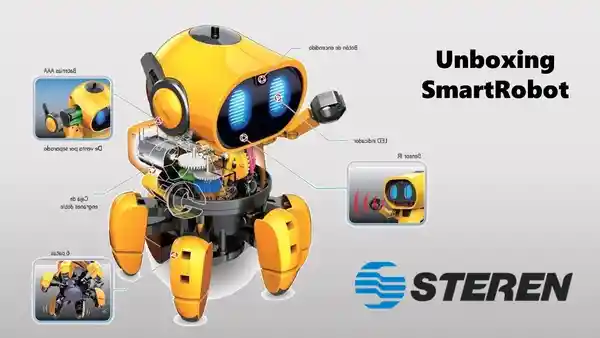 Steren Kit Para Armar Robot Educativo Smartbot K-720