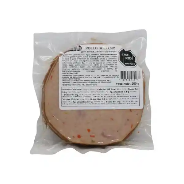 Mercamio Pollo Relleno