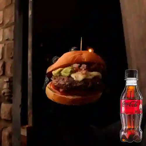 Combo Hamburguesa Guadalupe +Cocacola S/az 250ML