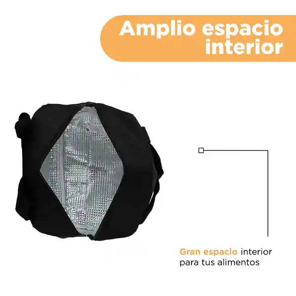 Lonchera Serie Clasica Negro Miniso