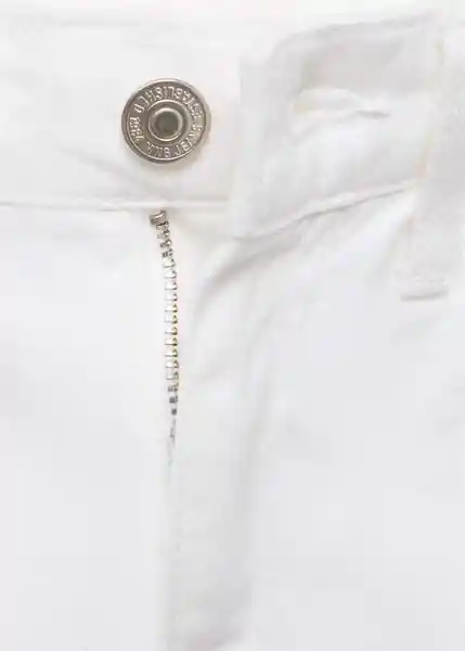 Jean Matilda Blanco Talla 32 Mujer Mango