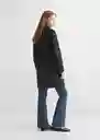 Abrigo Babylon Gris Talla 19 Teen Niñas Mango