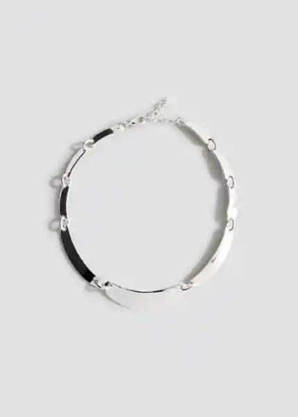 Collar Carla Plata Talla 99 Mujer Mango