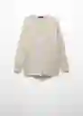 Jersey Vieira Perla Talla S Mujer Mango