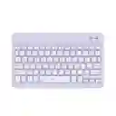 Teclado Inlámbrico Life is For Fun Morado Sw Mc3000 Miniso