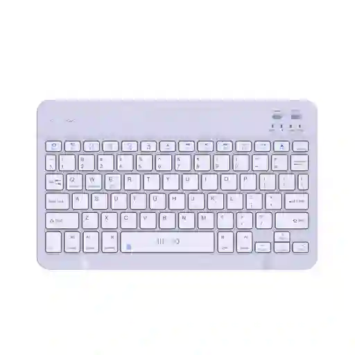 Teclado Inlámbrico Life is For Fun Morado Sw Mc3000 Miniso