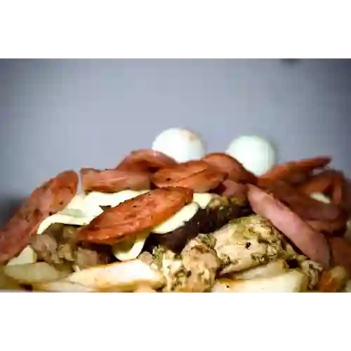 Salchipapas Especial