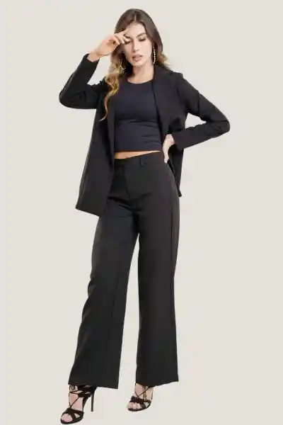 Pantalón Santorini Color Negro Talla 14 Ragged