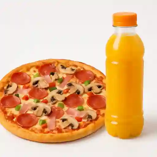 Combo pizza especial + hit 350 ml