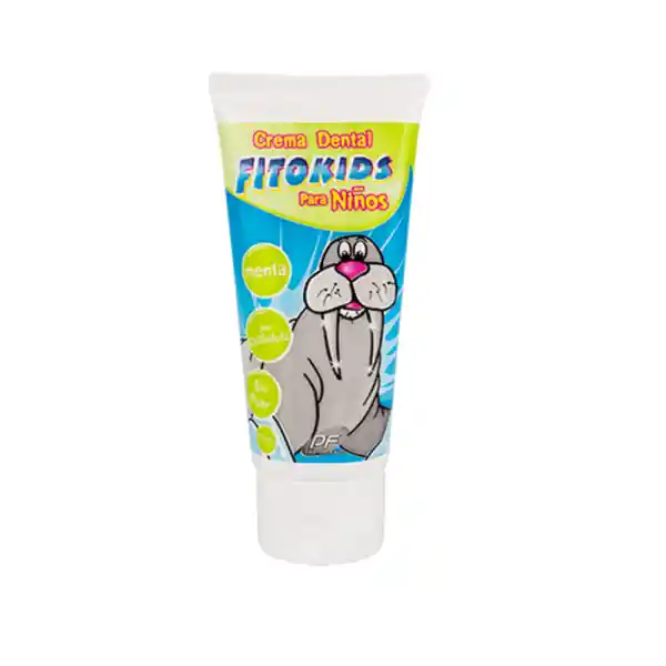 Fitokids Crema Dental Para Niños Sabor a Menta 75 g