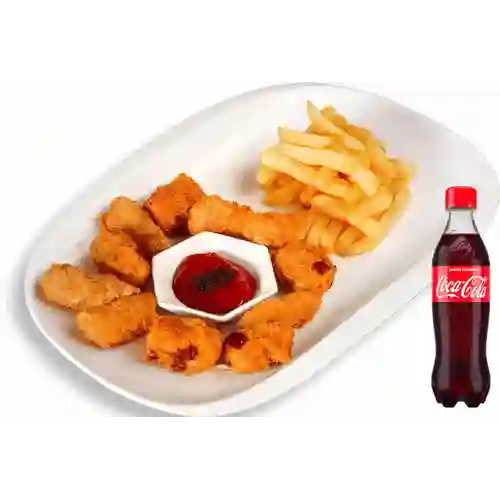 Combo Camarón Crunch + Coca-Cola