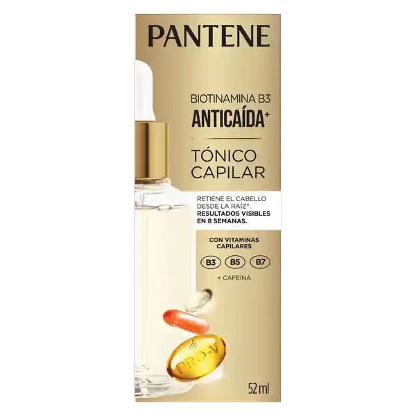 Tónico Capilar Anticaída+ Pantene Biotinamina B3 52 mL
