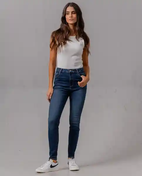 Jean Mujer Azul 4 230F001_AZU194044 Rifle