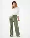 Pantalón Verde Calliste Oscuro Talla 6 639F008 Esprit