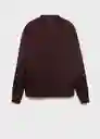 Buzo Sudadera Nola Vino Talla M Hombre Mango