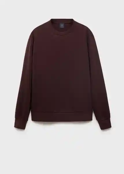 Buzo Sudadera Nola Vino Talla M Hombre Mango