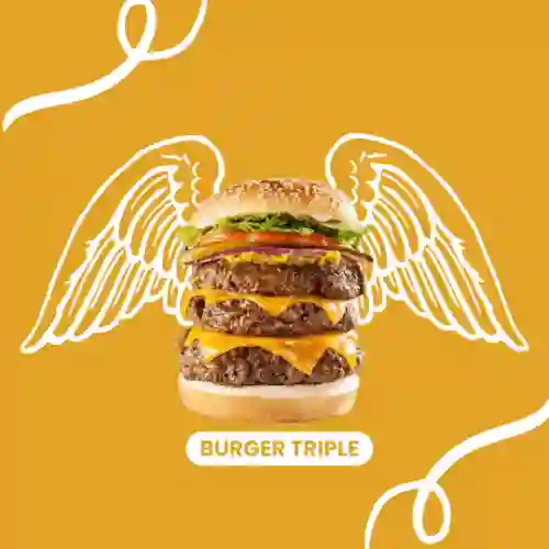 Hamburguesa Triple
