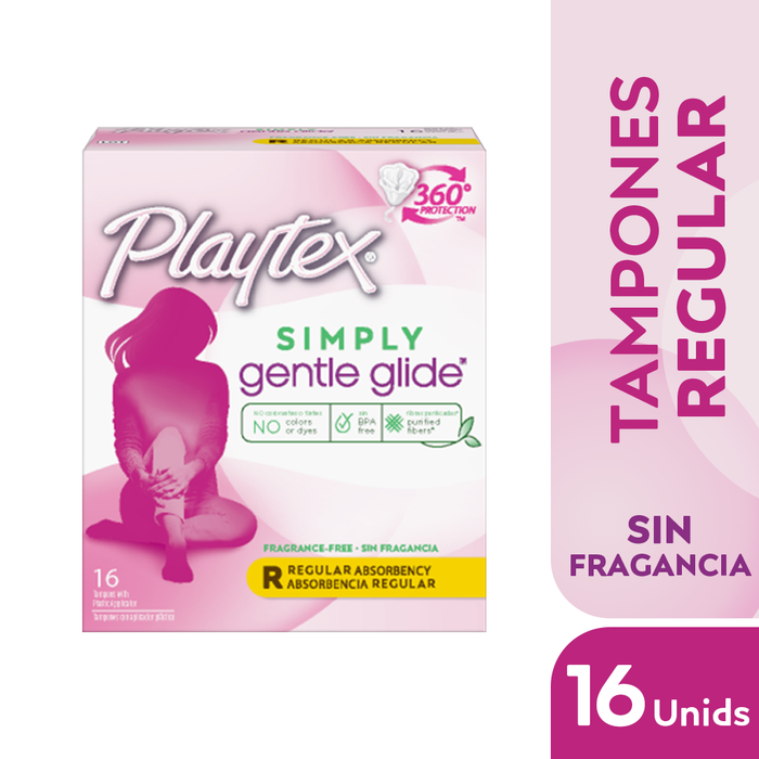 Playtex Tampón con Aplicador Simply Regular 16 und