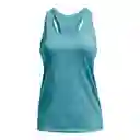 Under Armour Playera Sin Mangas Tech Tank Twist Mujer Azul T-L