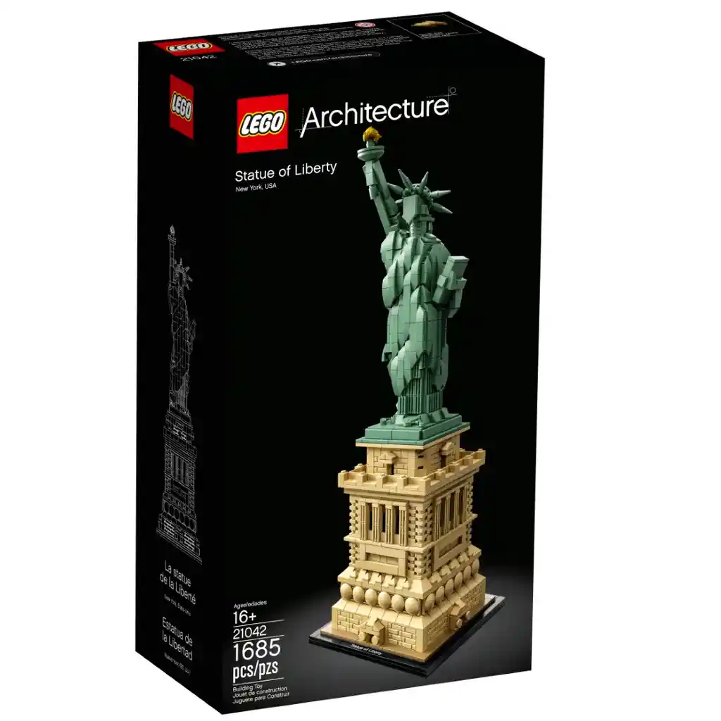 Lego Architecture Estatua De La Libertad 12+ 1685 U