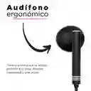 Miniso Audífonos de Cable 1318 Negro 1.1 m