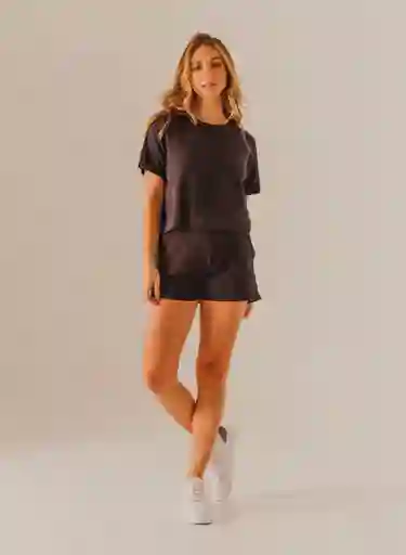 Short Mujer Negro Talla 14 People