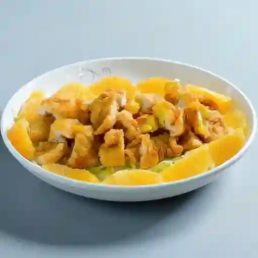 Pollo en Salsa de Naranja