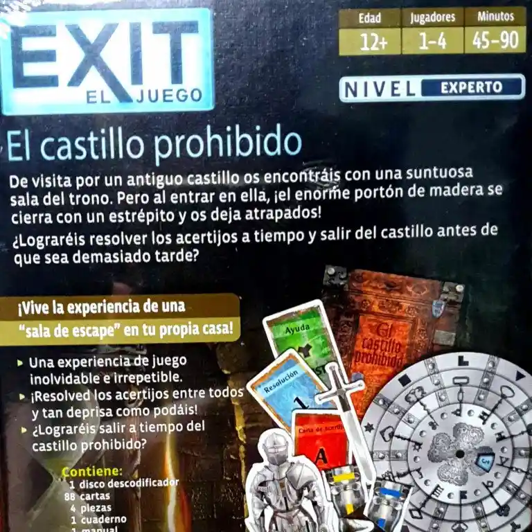 Juego De Mesa Exit: El Castillo Prohibido