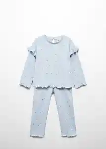 Pijama Starb Azul Talla 70 Niña Mango