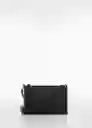 Bolso P Ophelia Negro Talla 99 Mujer Mango