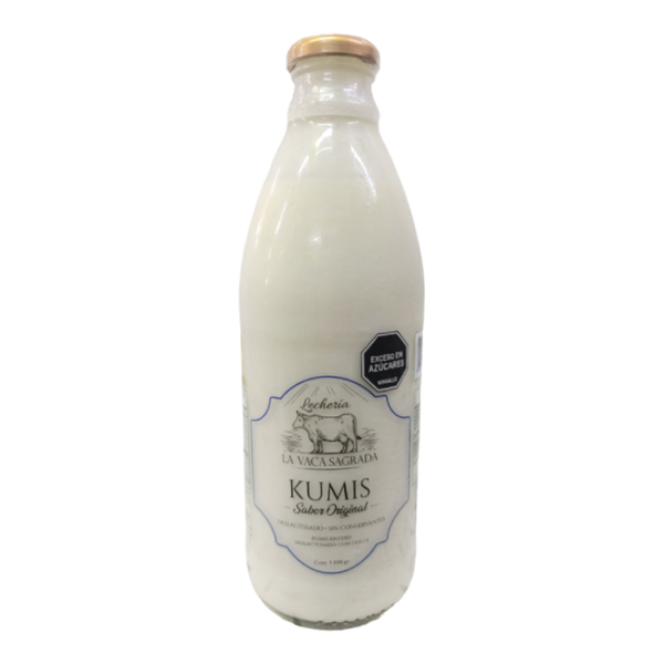 Vaca Sagrada Producto Lácteo Fermentado Kumis Deslactosado 1000 ml