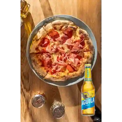 Combo Pizza Madurados + Aguila Light 350 ml