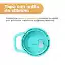 Botella Pitillo y Tapa Abatible Verde 1900 mL Serie Miniso