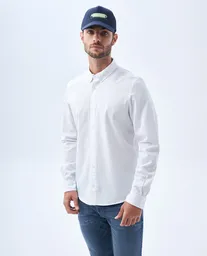 Camisa Hombre Blanco Talla M 812F502 Americanino