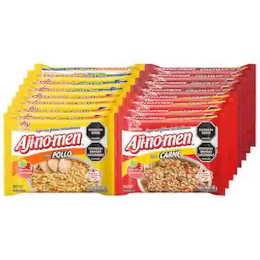 Aji-No-Men Sopa Instantánea de Fideos Tipo Ramen