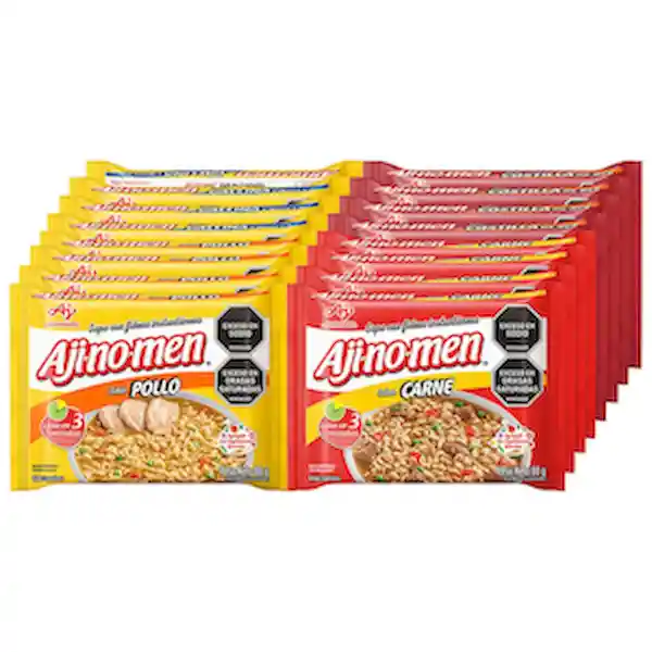 Aji-No-Men Sopa Instantánea de Fideos Tipo Ramen
