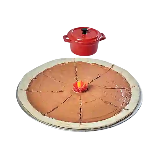 Pizza con Chocolate