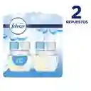 Febreze Plug Linen Sky 2 Repuestos Aroma Aroma Fresco y Ligero