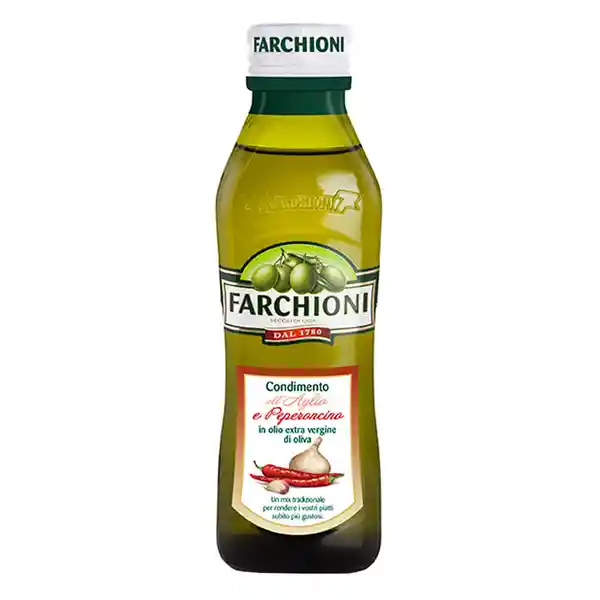 Farchioni Aceite Oliva Extra Virgen Ajo Pimienta