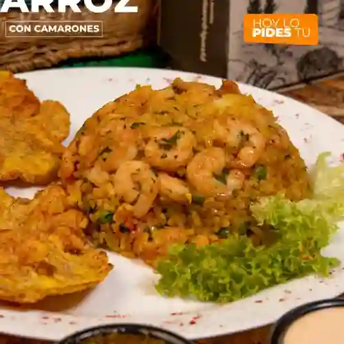 Arroz con Camarones
