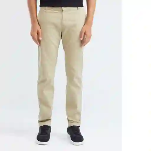 Corduroy Pants Cafe Lirón Claro Talla 32 Hombre Chevignon