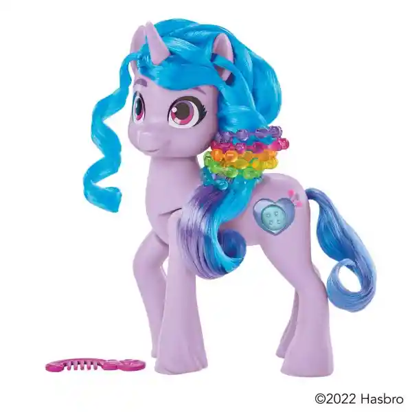 Hasbro Muñeca my Little Pony Revela tu Brillo Izzy Moonbow