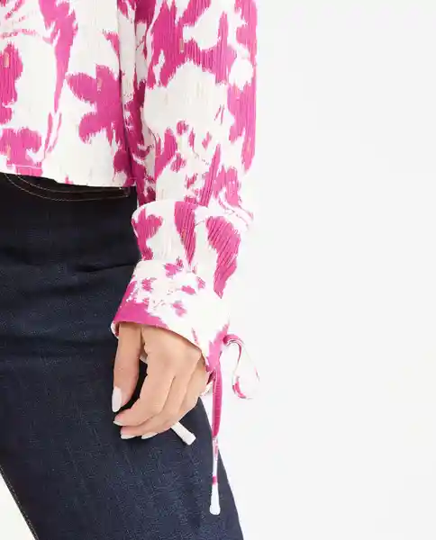 Camisa Lurex Sleeveless Blouse Femenino Rosado Talla L Chevignon