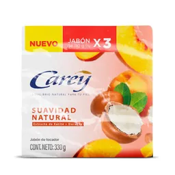 Carey Jabón Suave Natural Durazno