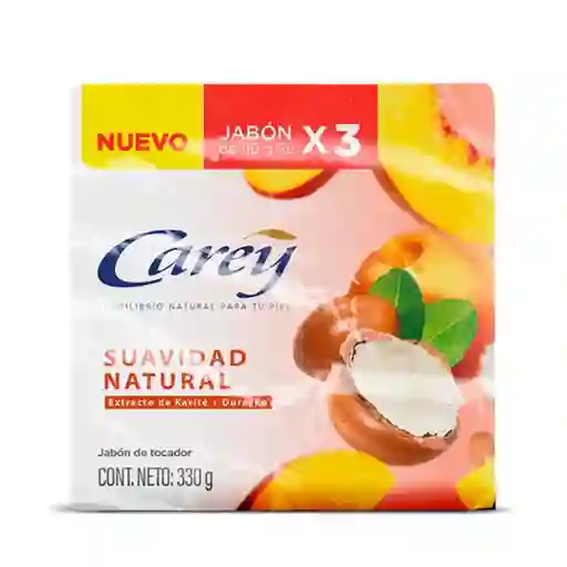 Carey Jabón Suave Natural Durazno
