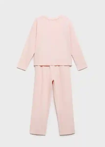 Pijama Rosita Rosa Pastel Talla 10 Niña Mango