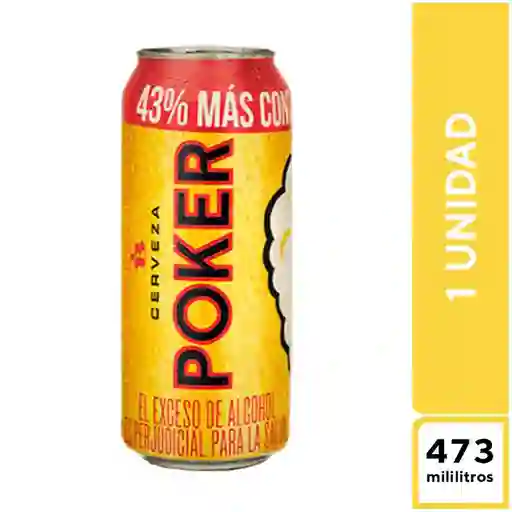 Poker 473 ml