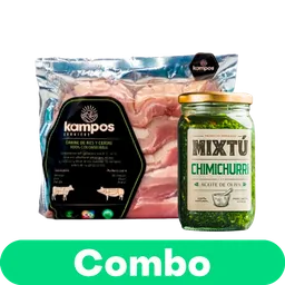 Combo Chimichurri + Carne Tocino Barriguero