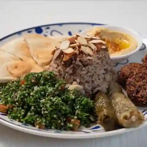 Mixto 1 kibbe 1 falafel